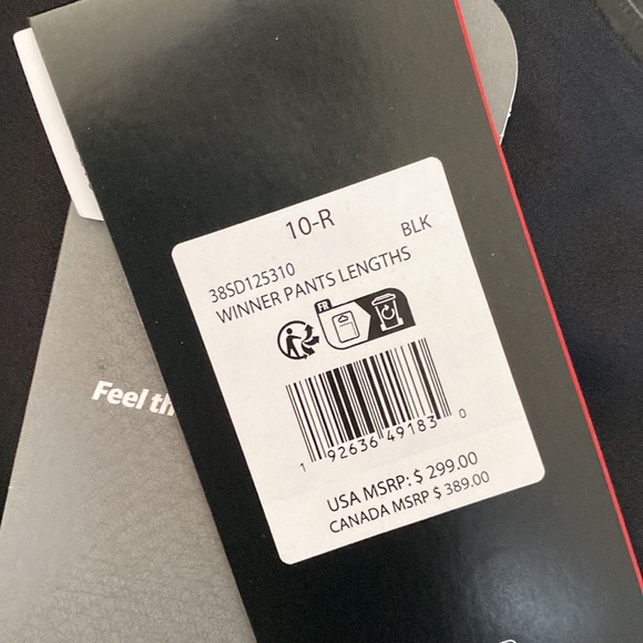 SPYDER SNOWPANTS SKI SNOWBOARD WINNER PANTS NWT $300 - Picture 2 of 2